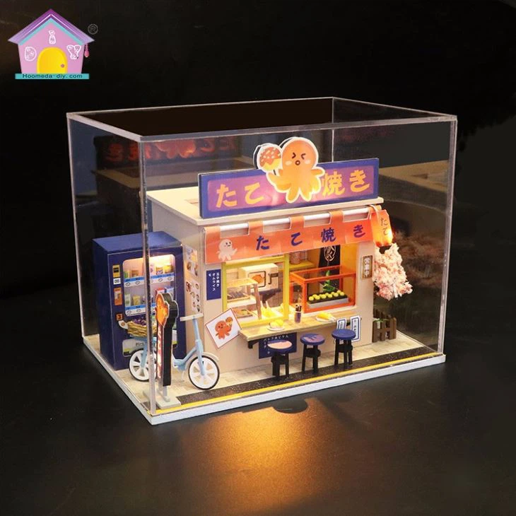 3d Puzzle Wooden Doll House For Birthday Gift