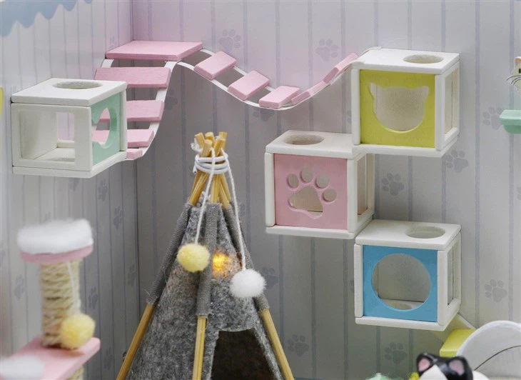 Hongda Toy Manufacture Doll Plush Toy Doll Manufacture Math Toys Educational Dollhouse Miniature Puzzle